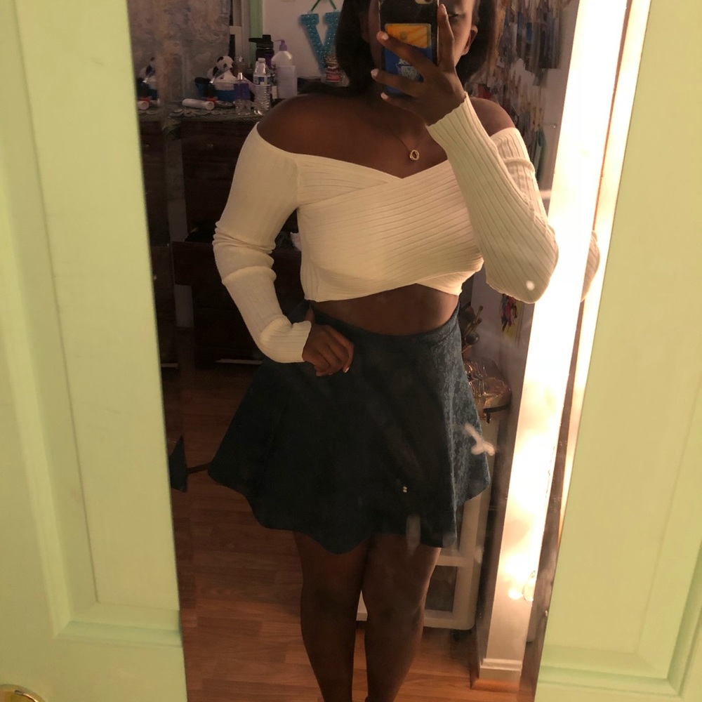 Forever 21 Forest Green Mini skirt